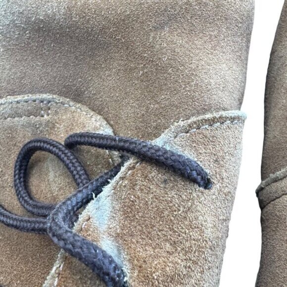 ECCO Crepetray Brown Suede Lace Up Chukka Boots 200364 05283 US 9 - Picture 12 of 14